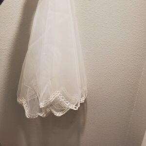 Ivory Wedding Veil No Comb